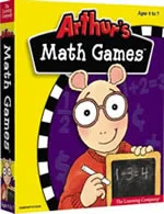 Arthur’s Math Games box art
