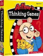 Arthur’s Thinking Games box art
