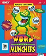 Word Munchers Deluxe box art